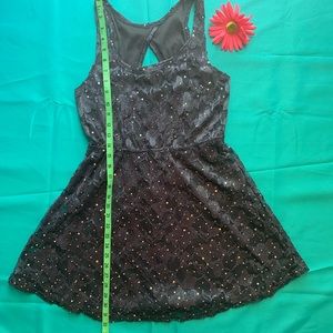 Wet Seal lace open back dress
